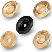 Set di 5 lami per segare legno - Adatto per sega a nastro da 4 e 4 1/2 pollici - 16cm lama per segare legno con piastra di appoggio .
