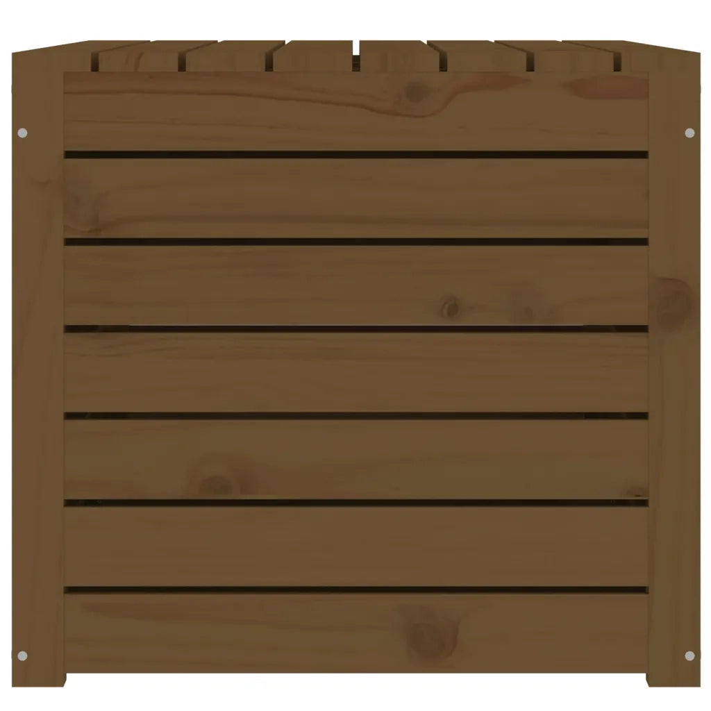 Contenitore Giardino Ambra 101x50,5x46,5 cm Legno Massello Pino 823951