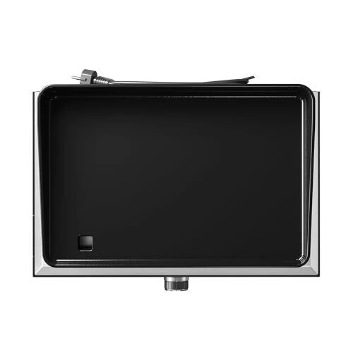 Campingaz 2198523 Plancha Electric 1 XD Barbecue Elettrico Portatile Piastra in Ghisa Smaltata 2100 W con Termostato Regolabile e Vassoio Raccogli Grasso Lavabile in Lavastoviglie colore Nero