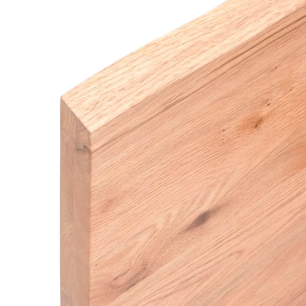 Piano Bagno Marrone 60x50x(2-4) cm Legno Massello Trattato CFW6954128