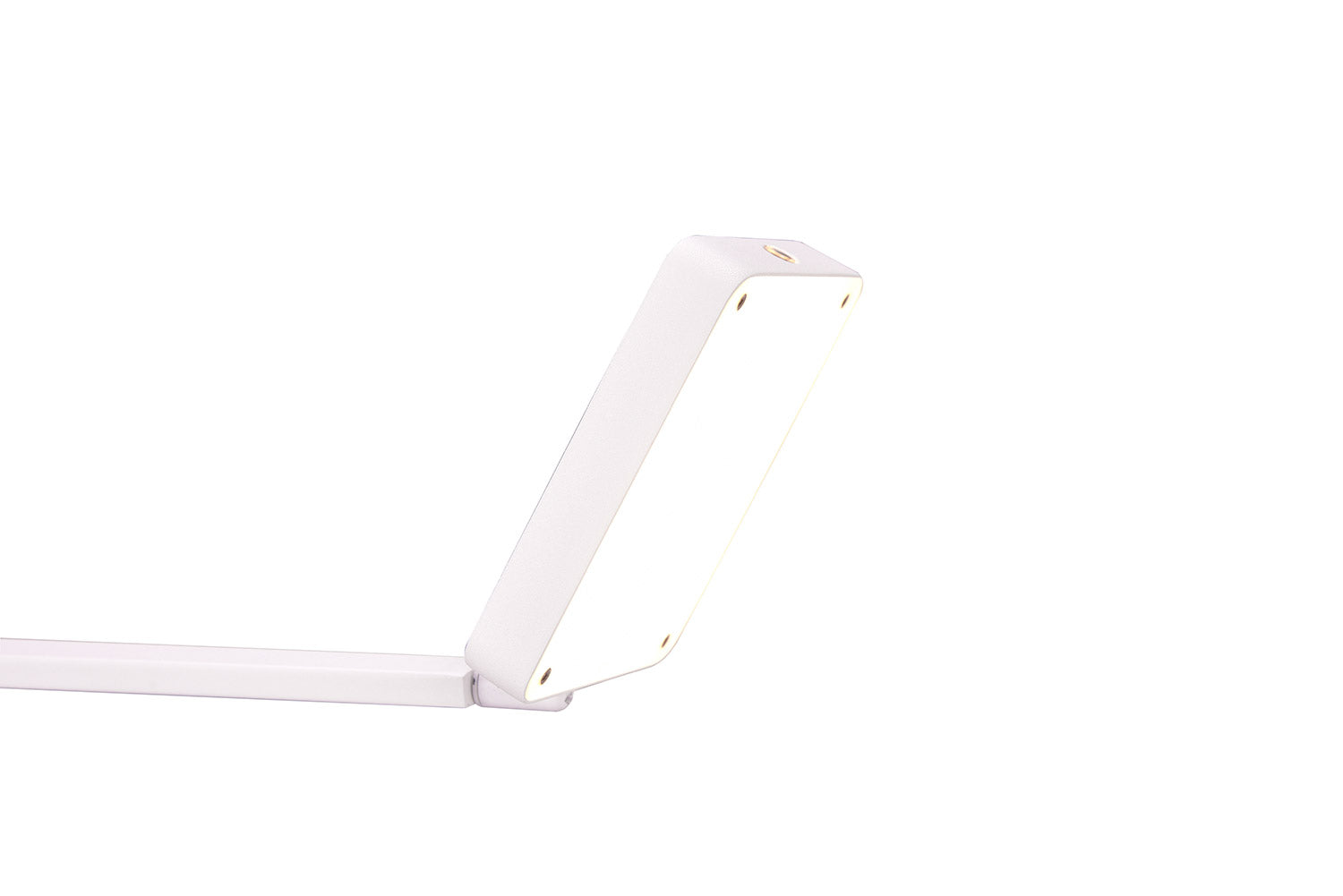 Piantana da Interno a LED in Metallo Bianco Opaco