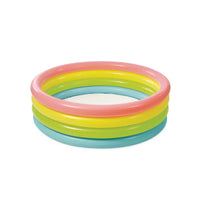 PISCINA GONFIABILE TONDA 4 ANELLI  +3 ANNI  ø cm.168x46h.  peso kg.2,6 (56441)    INTEX