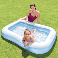 PISCINA GONFIABILE RETTANGOLARE  +2 ANNI  cm.166x100x28h.  peso kg.1,80 (57403)    INTEX