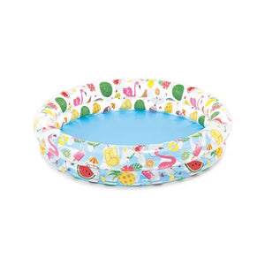 PISCINA GONFIABILE TONDA DUE ANELLI  +2 ANNI  cm.122x25h.  peso kg.0,97 (59421)    INTEX