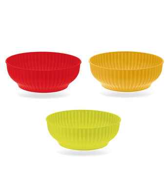 Insalatiera Plastica Colorata 20 cm – Robusta, Pratica e Leggera – Colori Assortiti