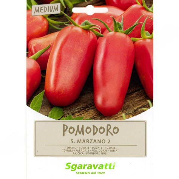 SEMI PER ORTAGGI E VEGETALI pomodoro San Marzano 20 pezzi  - SGARAVATTI