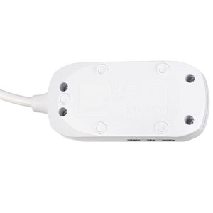 MULTIPRESA MINI 'TRIAX ECO' mt. 1,2 - colore bianco  - FANTON