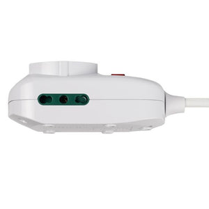 MULTIPRESA MINI 'TRIAX ECO' mt. 1,2 - colore bianco  - FANTON