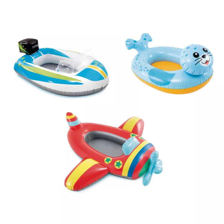 CANOTTO GONFIABILE BABY ASSORTITO  36 ANNI  peso kg.1,41 (59380)    INTEX