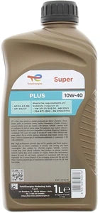 OLIO MOTORE PER AUTOVETTURE 'SUPER PLUS' 10W40 - lt. 1- 12 pezzi  - LUBEX