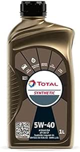 OLIO MOTORE PER AUTOVETTURE 'SYNTHETIC' 5W40 - lt. 1- 12 pezzi  - LUBEX