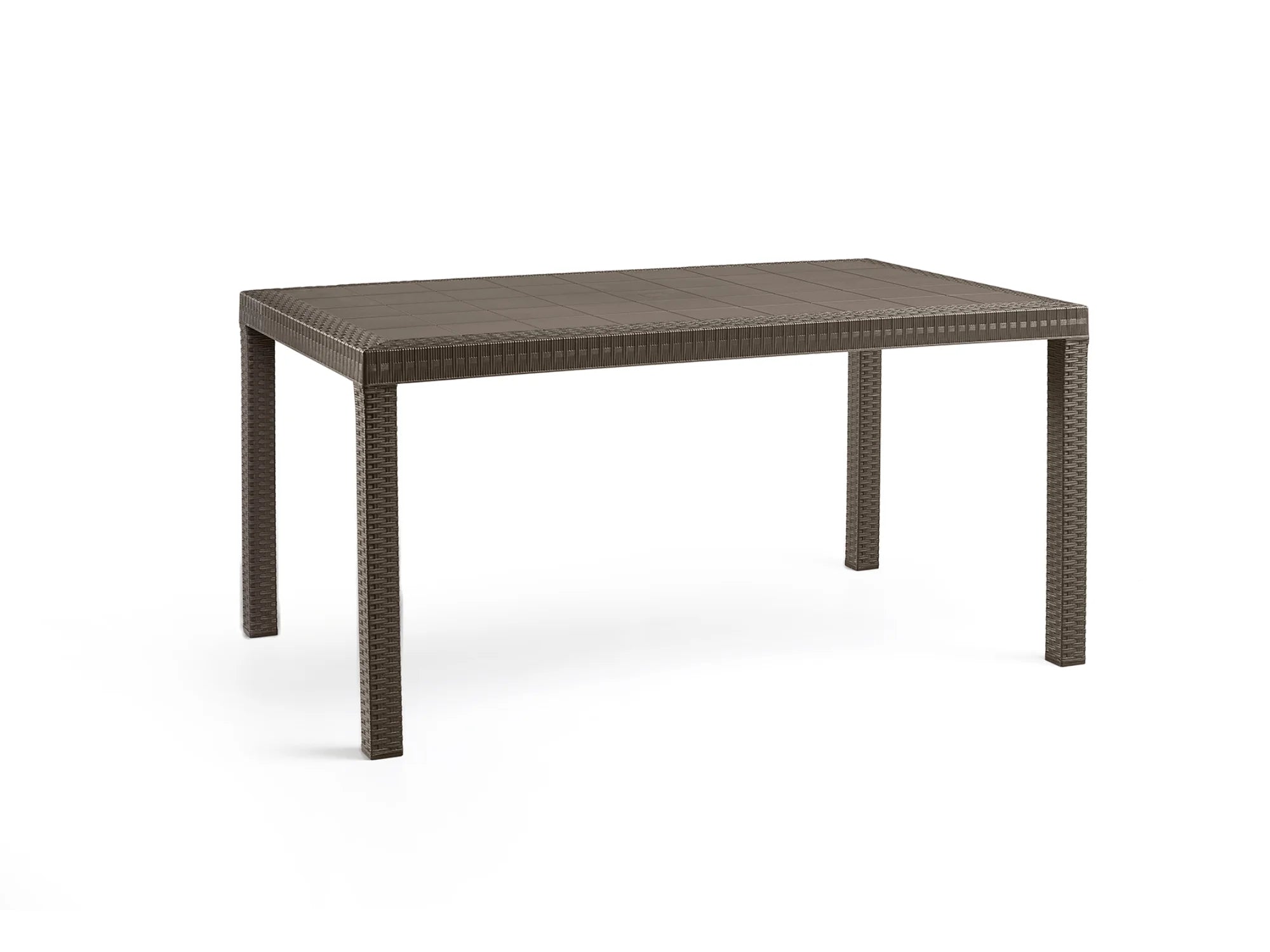 TAVOLO IN POLIPROPILENE 'HOUSTON' tortora  - BICA