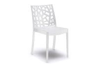 SEDIA IN POLIPROPILENE 'MATRIX' bianco  - BICA
