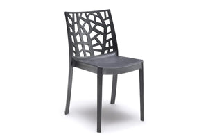 SEDIA IN POLIPROPILENE 'MATRIX' grafite  - BICA