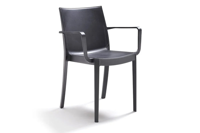 SEDIA IN POLIPROPILENE 'VICTORIA' antracite  - BICA