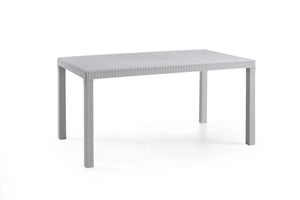 TAVOLO IN POLIPROPILENE 'HOUSTON' bianco  - BICA