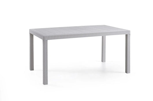 TAVOLO IN POLIPROPILENE 'HOUSTON' bianco  - BICA