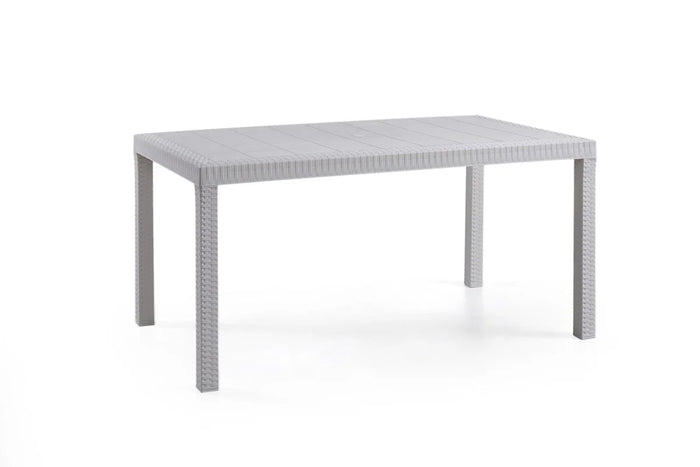 TAVOLO IN POLIPROPILENE 'HOUSTON' bianco  - BICA