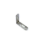 Lastrine ad angolo Inox 40 x 40 x 15 mm. - 2 pz.