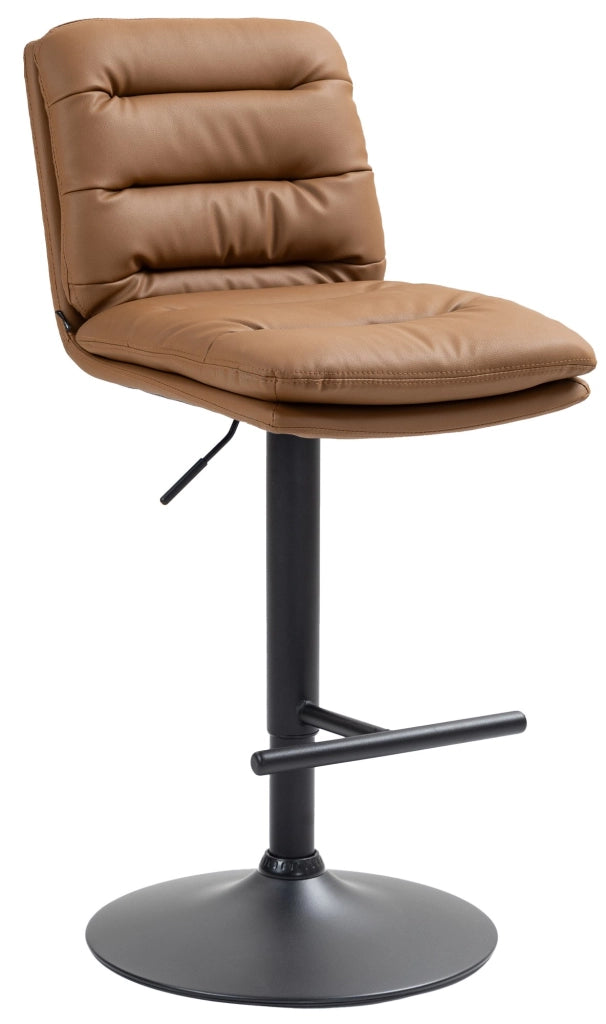 Barhocker Damar Kunstleder schwarz