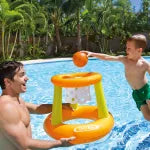 CANESTRO GONFIABILE HOOPS PER PISCINA  +3 ANNI  ø cm.67x55h.  peso kg.0,55 (58504)    INTEX