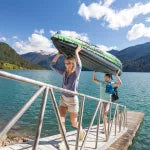 CANOA GONFIABILE CHALLENGER K2  cm.351x76x38h.  peso kg.18 (68306)    INTEX