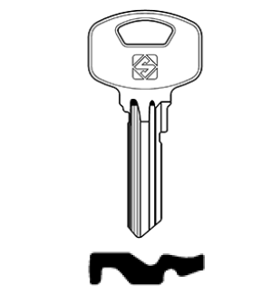 CHIAVI SILCA PROFILO YA120SM ASC- 10,0 pz