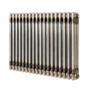 Radiatore 3 Colonne Orizzontale Metallo Grezzo 600x830 mm