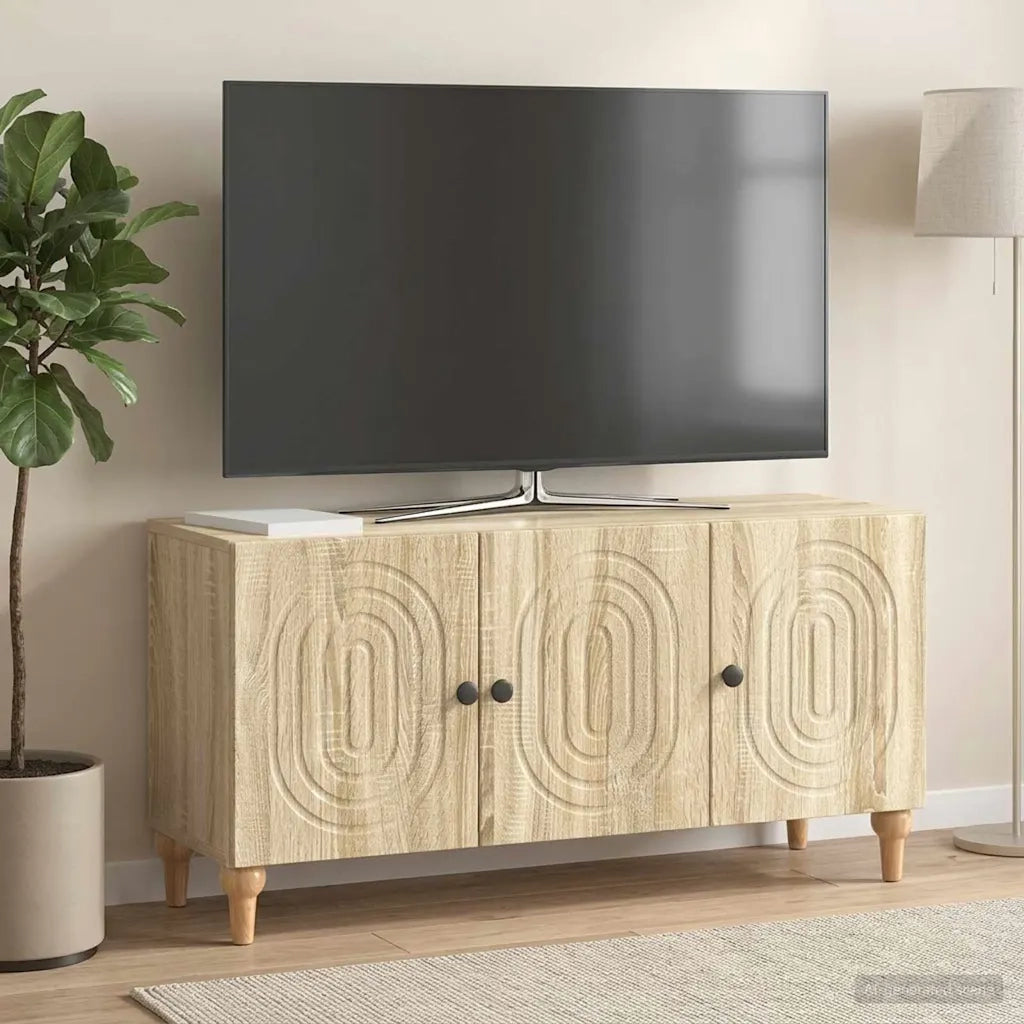 Mobile TV Rovere Sonoma 99 x 34,5 x 50 cm Legno ingegnerizzato 894257