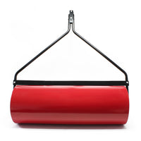 Rullo da prato per la compattazione del terreno 35x100 cm riempibile, con raschiatore antisporco