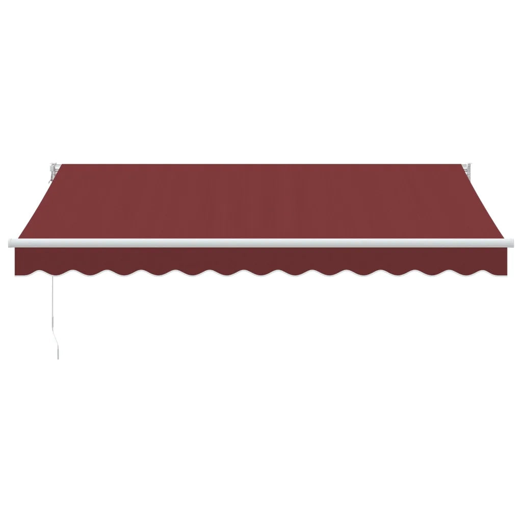 Tenda da Sole Retrattile Manuale Bordò 350x250 cm 3215294