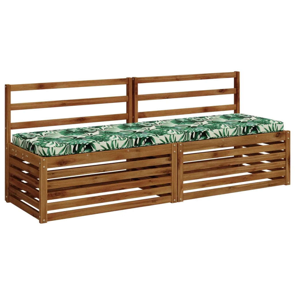 Cuscini per Panchina a 2 Pezzi VUGHT 2 pz 100% Poliestere 952259