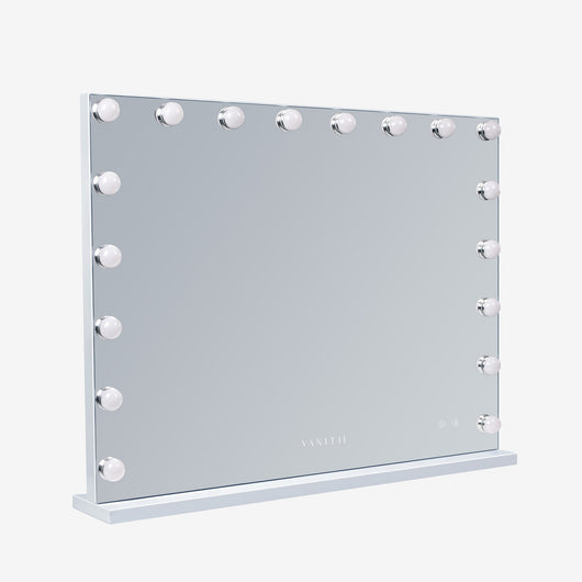 Specchio trucco con luci da parete 80x58cm - Altoparlante Bluetooth