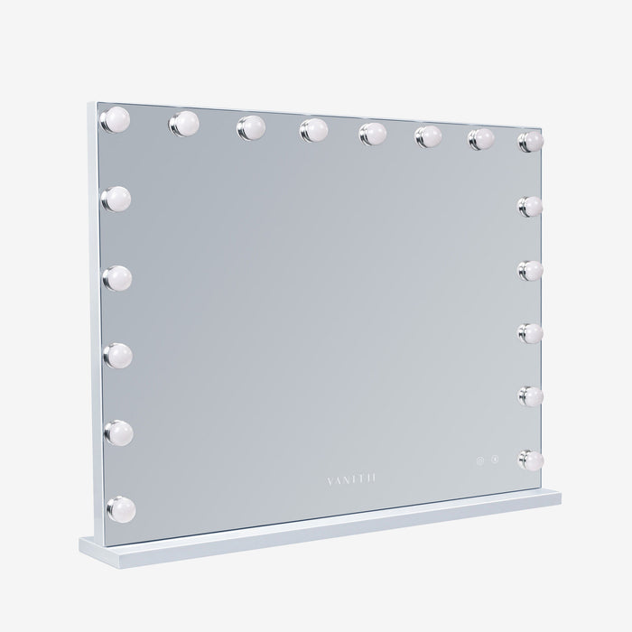 Specchio trucco con luci da parete 80x58cm - Altoparlante Bluetooth