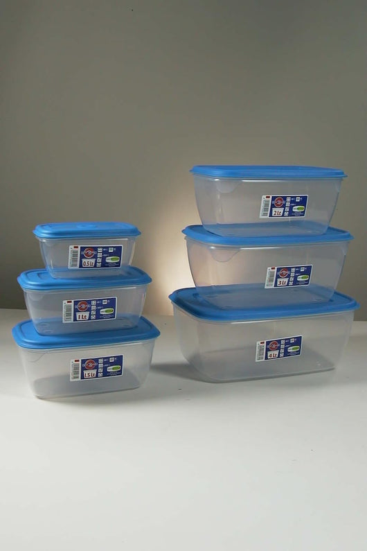 CONTENITORE PER ALIMENTI 'ERMETICI' Mod. Rettangolare, 1 lt - 19x12x8 cm - GIO' STYLE