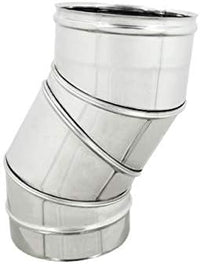 GOMITO INOX AISI 316 90  ° GIREVOLE  CM 8