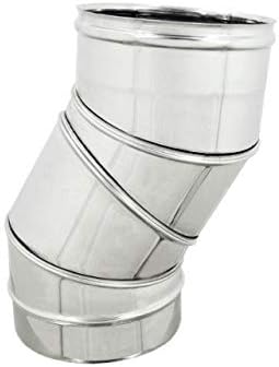 GOMITO INOX AISI 316 90  ° GIREVOLE  CM 8