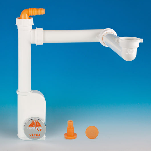 SIFONE SALVA SPAZIO 1 NT EVOLUTION PER LAVELLI- 11/2 D. 40 mm Bianco LIRA