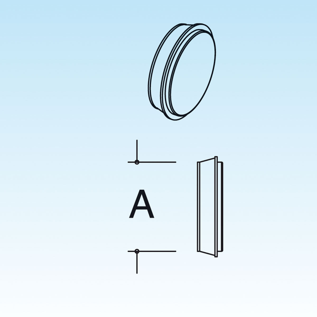 DISCO TAPPO- Diam. 40- LIRA