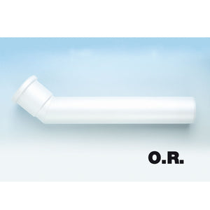 PROLUNGA JOLLY CURVA 45  ° DIAM. 40X225- Diam. 40 x 225 mm- LIRA