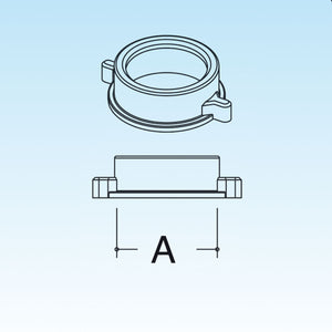 DADO- Bianco  11/4- LIRA- pezzi 1