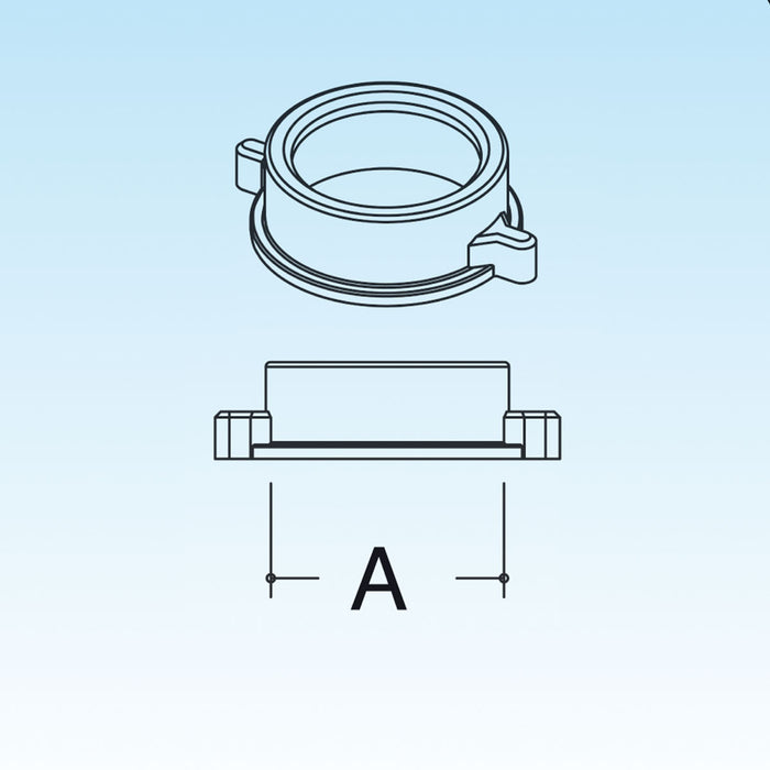 DADO- Bianco  11/4- LIRA- pezzi 1