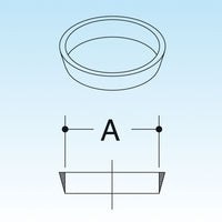 GUARNIZIONE TRONCO-CONICA IN PP- Diam. 40 mm- LIRA- pezzi 1