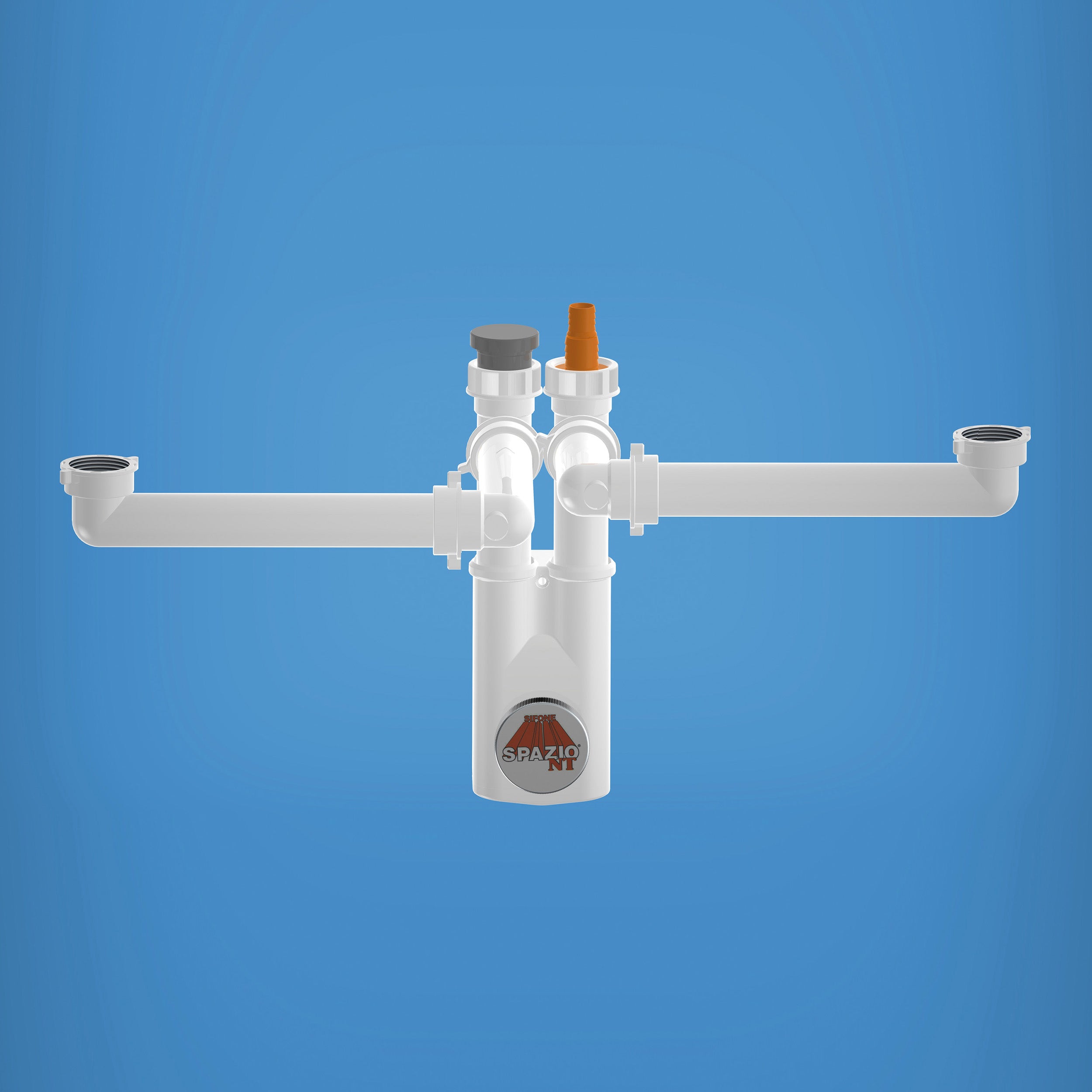 SIFONE SALVASPAZIO ISPEZIONABILE 2 VIE NT (MARCHIO LIRA)- 1 1/2- LIRA- pezzi 1