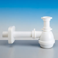 SIFONE TIPO M PER LAVELLI INOX AD 1 VIA SENZA PILETTA (MARCHIO LIRA)- 11/2- LIRA- pezzi 1