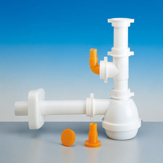 SIFONE TIPO M PER LAVELLI AD 1 VIA CON ATTACCO LAVASTOVIGLIE- 11/2- LIRA- pezzi 1