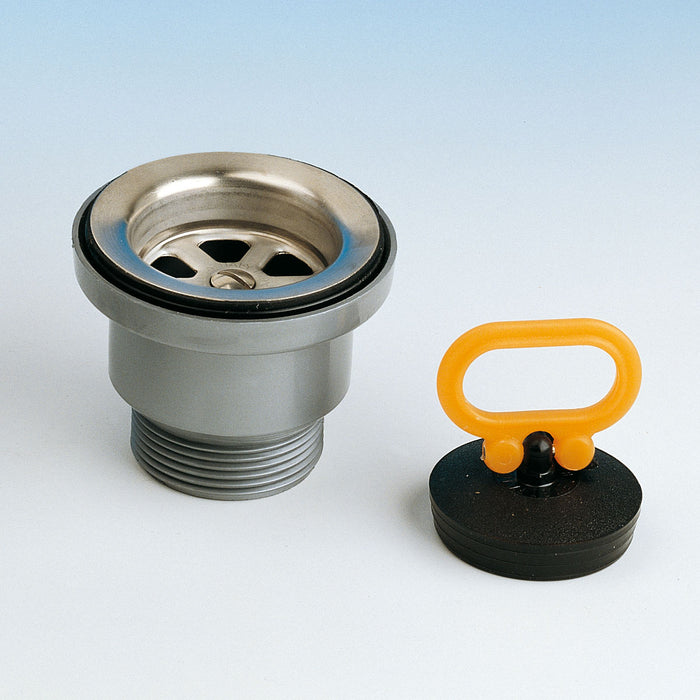 PILETTA UNIVERSALE COMPLETA SENZA TP PER LAVELLO CON FORO DM 60- LIRA- pezzi 1