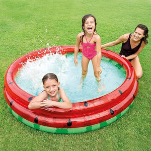 PISCINA per bambini GONFIABILE 'ANGURIA' ø cm 168 x h 38  - INTEX