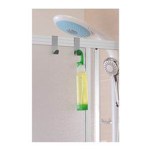 2 PZ APPENDINI IN ACCIAIO SATINATO- Acciaio Satinato feridras