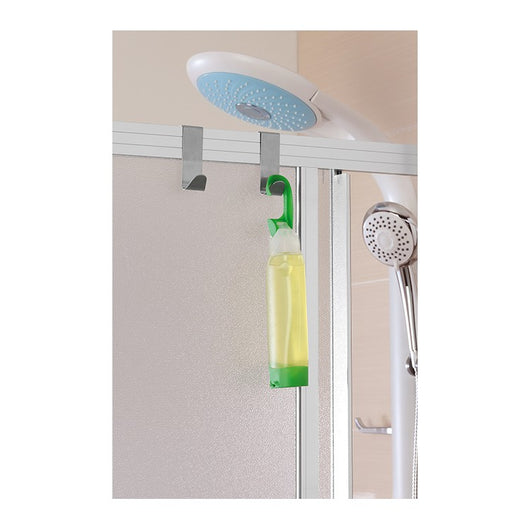 2 PZ APPENDINI IN ACCIAIO SATINATO- Acciaio Satinato feridras